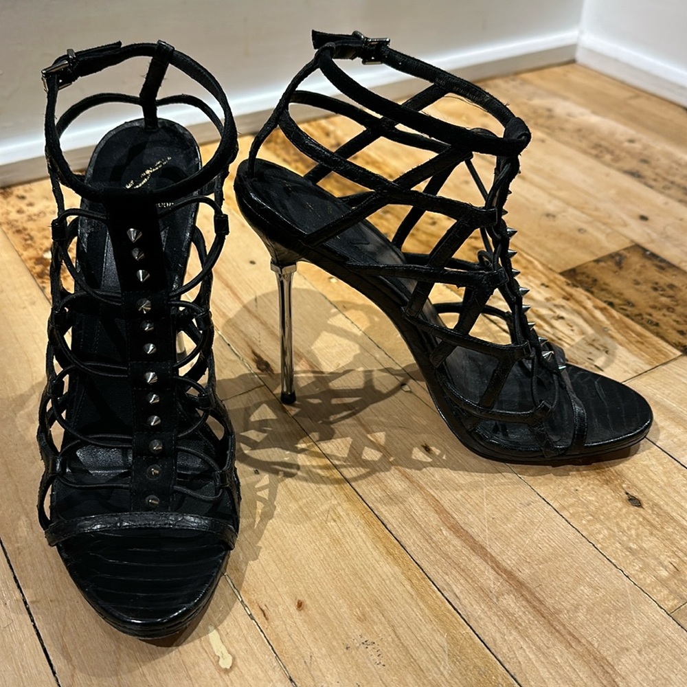 Brian Atwood black heels size 9